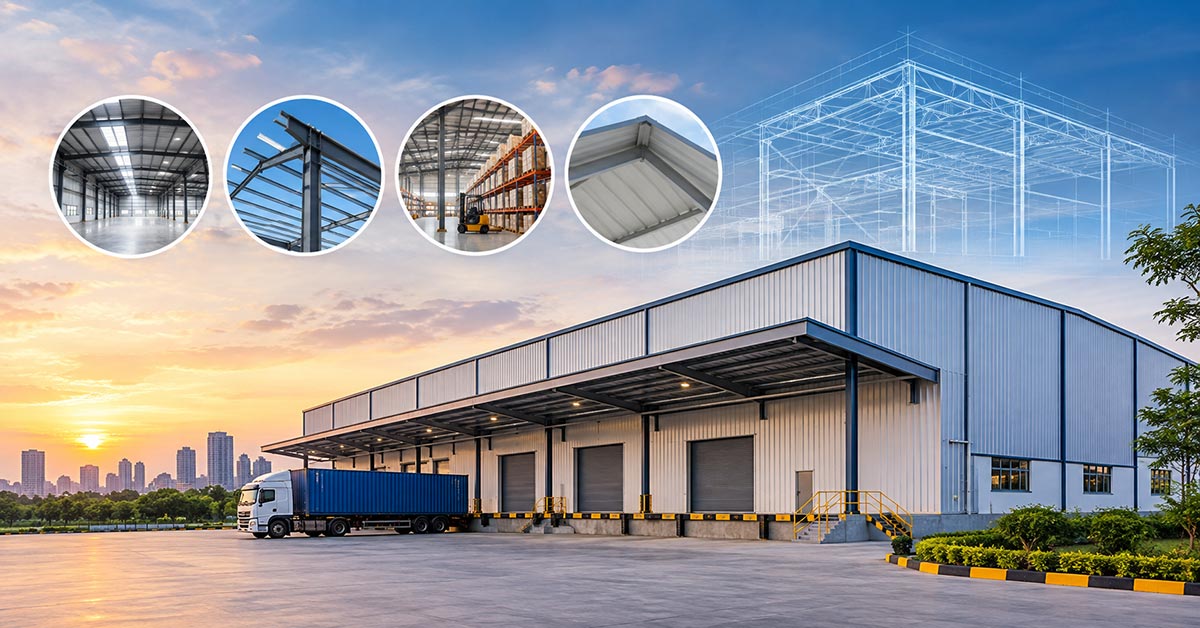 PEB manufacturer for warehouse in Hyderabad